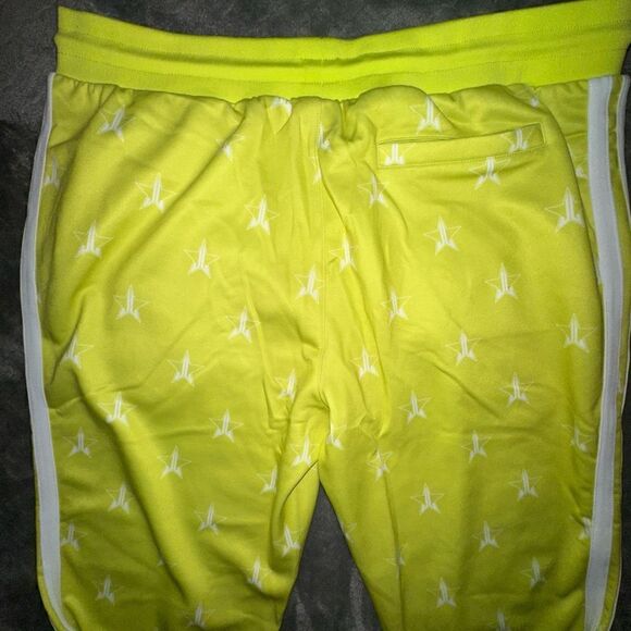 Jeffree Star Joggers in Chartreuse Yellow Size 2XL - Picture 10 of 14